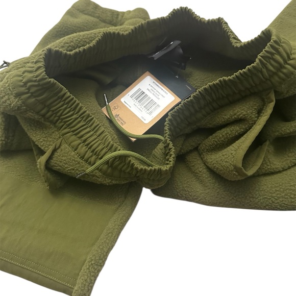 The North Face Ripstop Denali Pant Men's Green Fleece Jogger Pants Small NWT - Picture 9 of 10